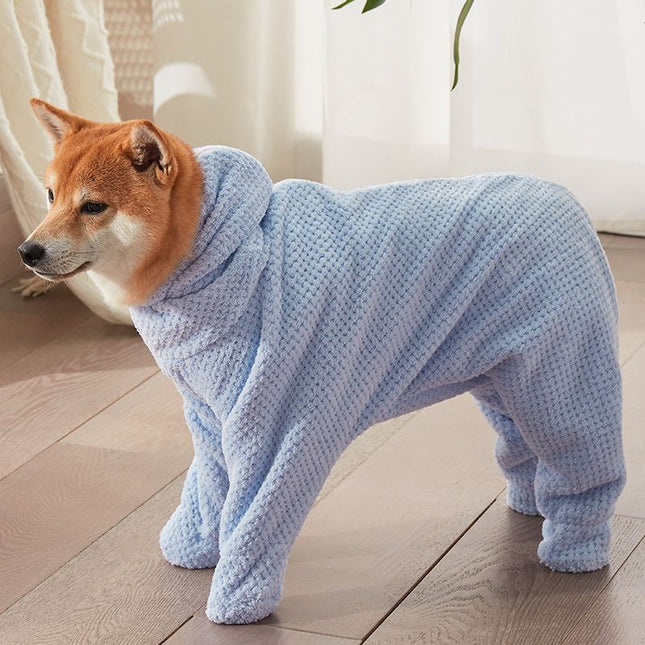 Pet Wearable Bathrobe Towel (Size XXXL)