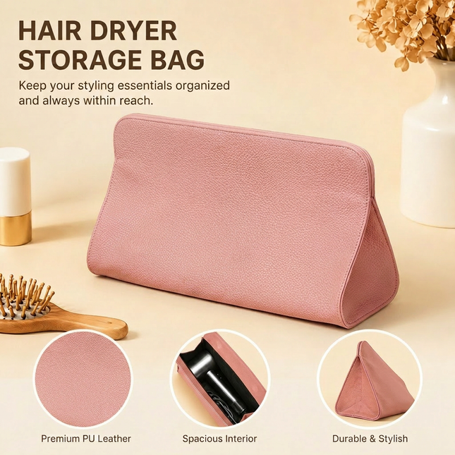 Pink Hair Dryer Storage V888-ELOSUNG54480