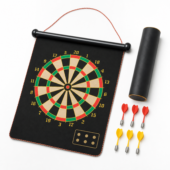 17 Inch Magnetic Dart Board Set
