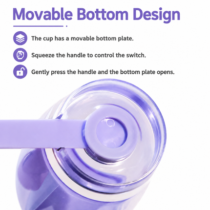 Handheld Batter Dispenser 900ml for Baking Cakes Waffles Pancakes