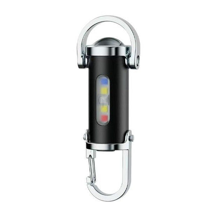 Mini Keychain Flashlight - 2 Pack Portable LED Torch with Hook, Pocket Outdoor Light
