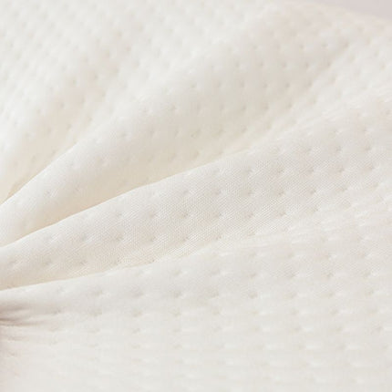 Memory Foam Pillow - 1 Piece Cervical Support Pillow with Bamboo Fibre Fabric 60x40x16/14cm for Home Sleeping