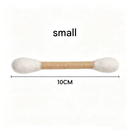 Felt Catnip Cat Toy Stick for Cats, 2 Pack 10cm Interactive Chew and Play Toys for Indoor Cats