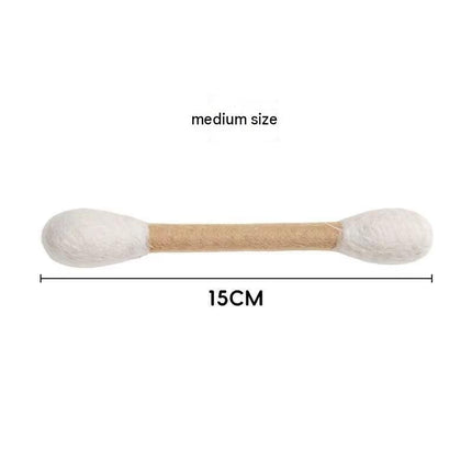 Felt Catnip Cat Toy Stick for Cats, 2 Pack 10cm Interactive Chew and Play Toys for Indoor Cats