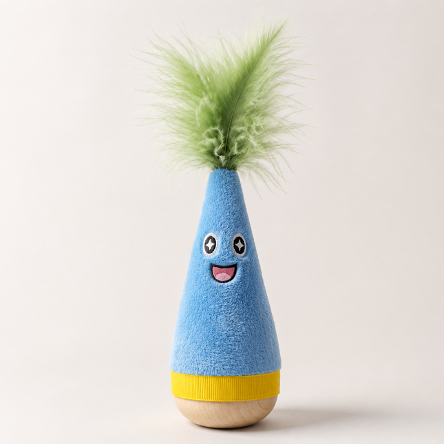 Interactive Feather Wobble Cat Toy – product detail