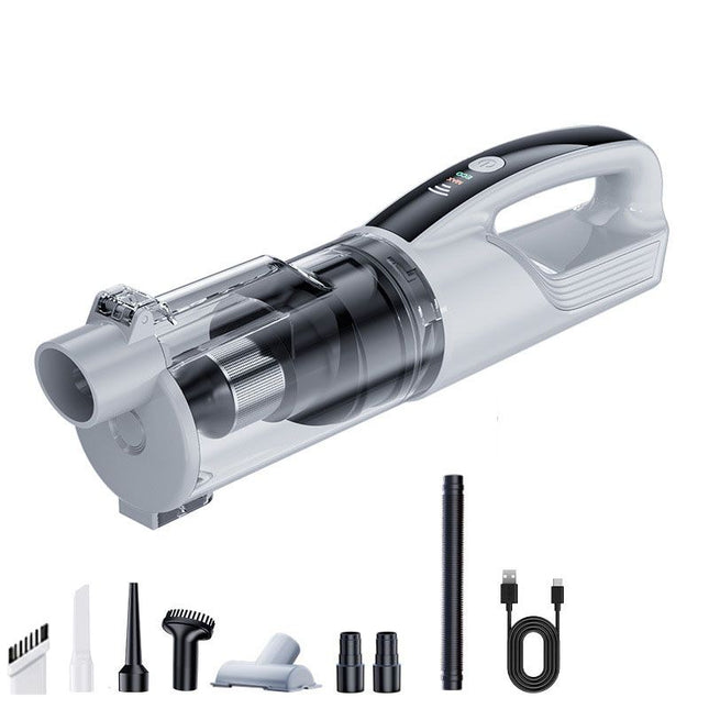 (white)cordless Handheld Vacuum Cleaner - 2 in 1 Blow and Suction
