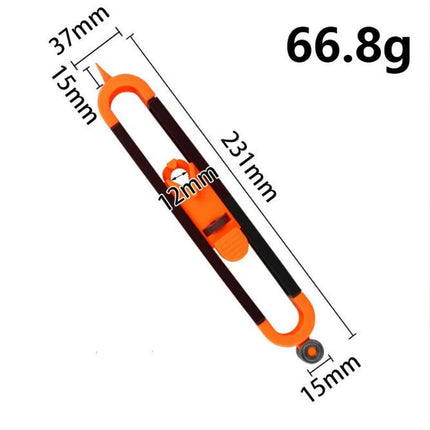 Precision Contour Gauge with Lock Feature & 2 Woodworking Pencils
