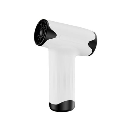 White Portable Cordless Turbo Fan and Hair Dryer