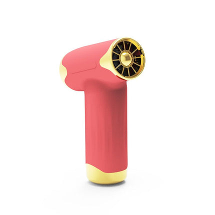 Red Portable Cordless Turbo Fan and Hair Dryer