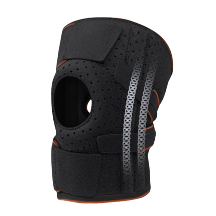 Black Sports Knee Brace 1 Pair
