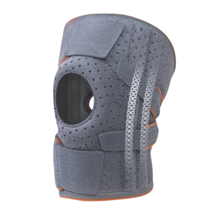Grey Sports Knee Brace 1 Pair