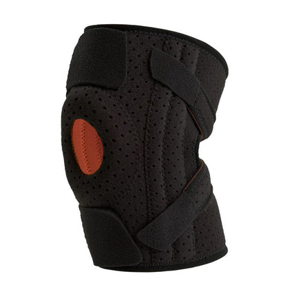 Black Orange Sports Knee Brace 1 Pair