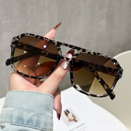 4 Pairs Y2K Style Aviator Sunglasses Set for Men and Women - UV400 Protection, PC Frame Fashion Driving Glasses Lightweight Retro Eyewear Style 1