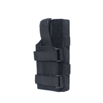 Black Heavy Duty MOLLE Tactical Universal Leg Holster - Lightweight Quick Release Thigh Pouch for Outdoor Games, Airsoft and Hunting, Australia Father Day Gift Choice