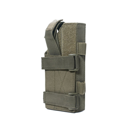 Dark Green Heavy Duty MOLLE Tactical Universal Leg Holster - Lightweight Quick Release Thigh Pouch for Outdoor Games, Airsoft and Hunting, Australia Father Day Gift Choice