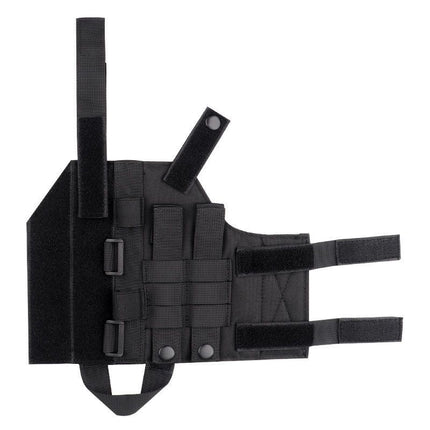 Dark Green Heavy Duty MOLLE Tactical Universal Leg Holster - Lightweight Quick Release Thigh Pouch for Outdoor Games, Airsoft and Hunting, Australia Father Day Gift Choice