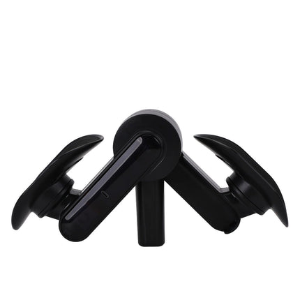 Black Smart Counting Multifunctional Pelvic Floor Muscle Exerciser - 18KG Adjustable Resistance Kegel Thigh Master with Extra Large Rotating Antislip Baffle