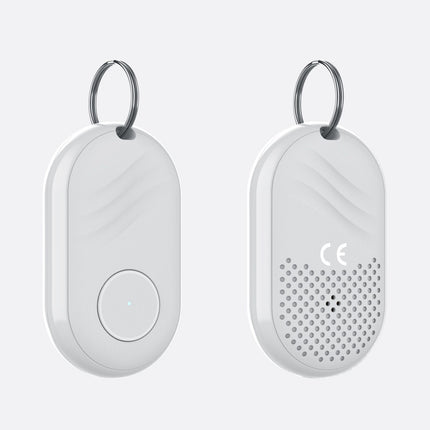 2PCS White Portable Ultrasonic Pest and Mosquito Repeller with Lanyard Loop - TypeC Rechargeable Ultra-Long Battery Life