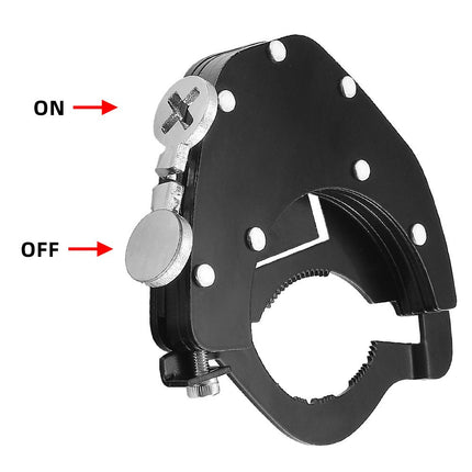 2 Pack Motorcycle Throttle Lock - Universal Cruise Control Clamp, Stainless Steel Throttle Assist, Top KIT