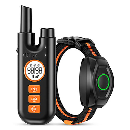 Rechargeable Dog Training Collar (1 Dog Set) - Waterproof Remote Anti Bark Collar with 3 Safe Training Modes and Ultra Long 800M Control Range