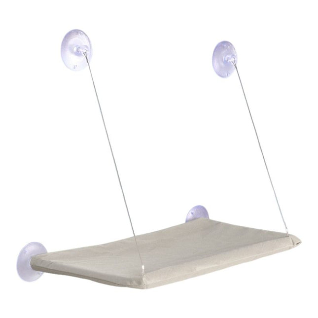 Light Grey Cat Window Tanning Hammock