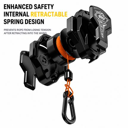 Yellow 2.5M Retractable Bicycle Tow Rope System - Outdoor Parent-Child Cycling Tow Strap Attachment, Max Pull Strength 100 kg