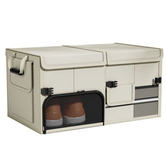 White Car Boot Organiser