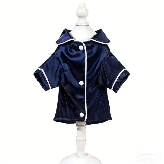 Blue Pet Pyjamas L Size- Lightweight Acrylic Dog and Cat Sleepwear Compact Indoor Loungewear for Small – product detail