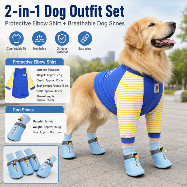 Blue 3XL Size Dog Protective Care – product detail