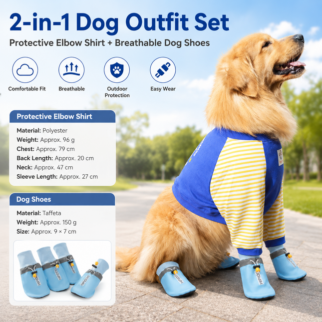 Blue 4XL Size Dog Protective Care – product detail