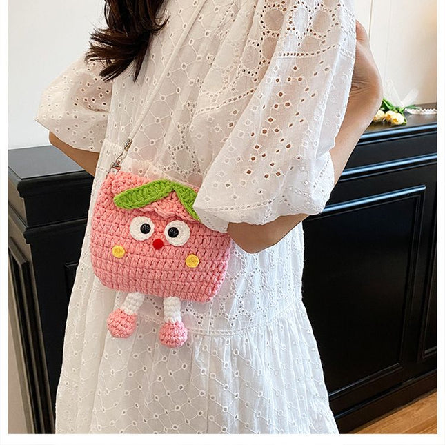 Peaches Knitted Crossbody – product detail