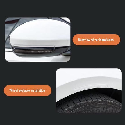 Transparent Anti-Collision Strip Set - Self-Adhesive Silicone Bumper for Doors, Cabinets & Fridge, Invisible Shock Absorbing Wall Protector with 3 Sizes