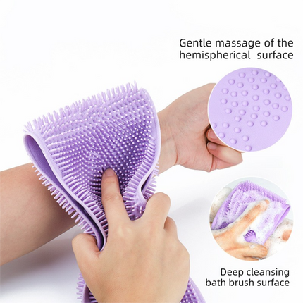 Green Personal Care Set - Silicone Scalp Massager Shampoo Brush