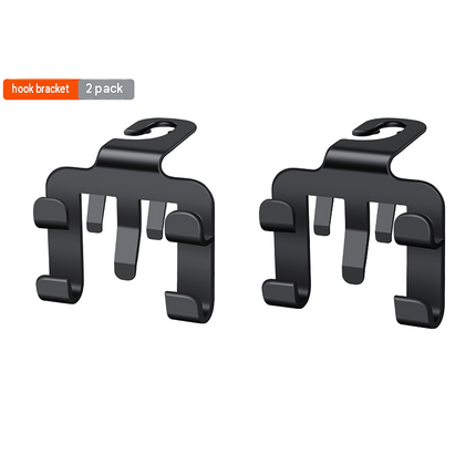 2pcs Multifunctional Car Seat Back Hook and Phone Holder