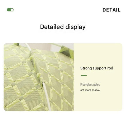 Green 48x42x40cm Summer Pet Cooling Tent Bed