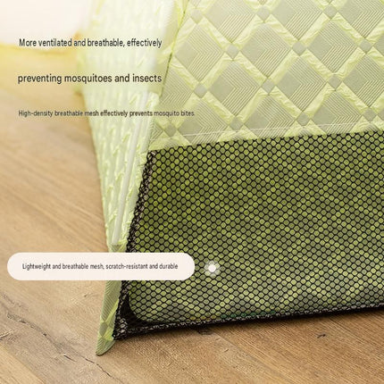 Grey 48x42x40cm Summer Pet Cooling Tent Bed