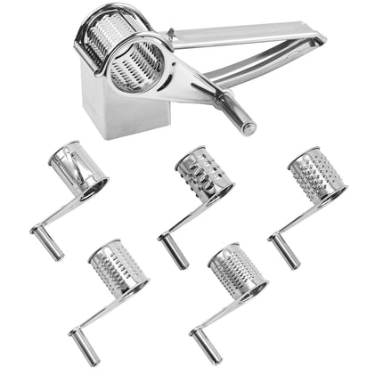 Stainless Steel Hand Crank Cheese Grater