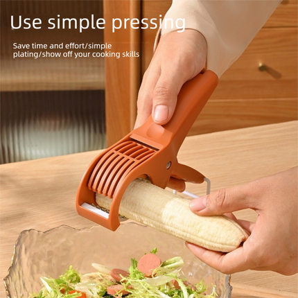Home Fruit & Vegetable Peeling and Slicing Prep Set-White Folding Peeler and Green Fruit Slicer - Portable Stainless Steel Kitchen Tools for Camping, Home Use, and Travel