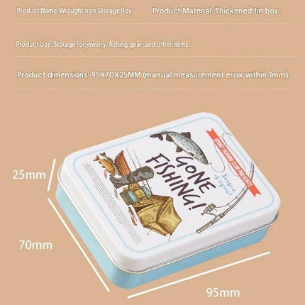 3-Pack Kitten and puppy patterns Portable Metal Storage Box for Cotton Swabs and Coins – Compact and Portable (95x70mm), Durable Storage Accessory