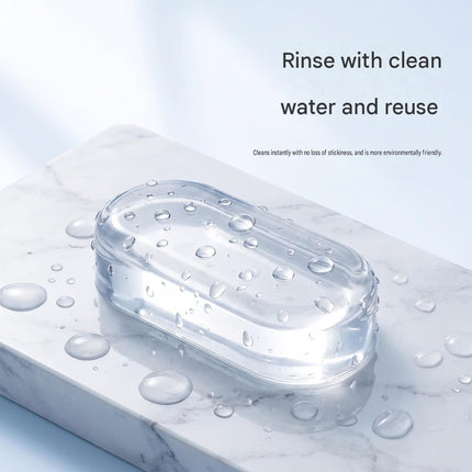 Small size 6 pack Toilet Seat Bumpers Transparent PU Gel Pads - Anti-Slip Shock Absorbing Cushions, Silent Close Protection, Easy Install Bathroom Hardware