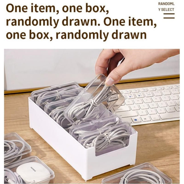 White Storage Box Set（large Storage Box + 11 Small Inner Boxes）