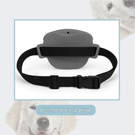 Green Silicone Dog Training Treat Pouch - Magnetic Closure, Adjustable Waist Belt, Portable Pet Snack Bag for Walking and Obedience Training