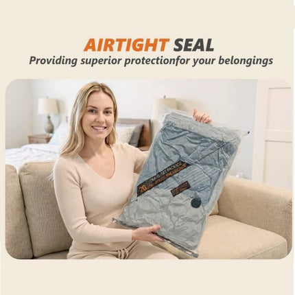 15-piece  Travel Vacuum Compression Bags with Electric Pump - Small 40x54cm*6, Medium 47x64cm*6, Large 54x74cm*3, Space Saving Luggage Organizer for Home and Travel