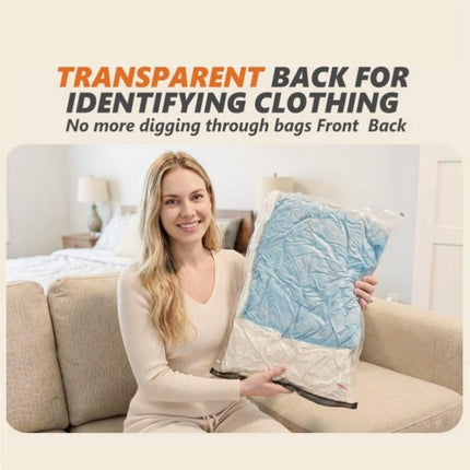 15-piece  Travel Vacuum Compression Bags with Electric Pump - Small 40x54cm*6, Medium 47x64cm*6, Large 54x74cm*3, Space Saving Luggage Organizer for Home and Travel