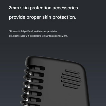 3-in-1 Electric Body Groomer for Men - IPX5 Waterproof, USB-C Rechargeable, Adjustable 3-12mm Comb, Skin-Safe Rounded Blade, Travel Lock, Wet Dry Use
