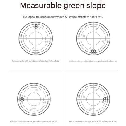 3 piece Golf Accessories Gift Set - Magnetic Anti-Fly Tee, Spirit Level Hat Clip Marker, Metal Divot Repair Tool with Alignment Lines, Portable Course Essentials for Men