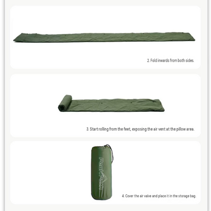 Double Outdoor Foot Pump Inflatable Sleeping Pad （190 x 120 x 5 cm）- 40D Nylon Camping Air Mattress with Built-in Pillow and Double Valve - Portable Moisture Proof Mat for Hiking Backpacking