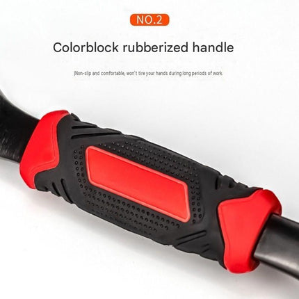8-in-1 Multi-Function Socket Wrench Black 6-tooth 8-21mm- Chrome Vanadium Steel, Non-Slip Grip Handle, Compact 25cm Repair Tool for Automotive and Home Maintenance