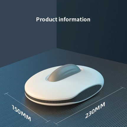 White Rechargeable PC Muscle Trainer - ABS and Silicone Pelvic Floor Exerciser with 6 Vibration Modes, Waterproof Design, Portable Kegel Training Device for Men and Women