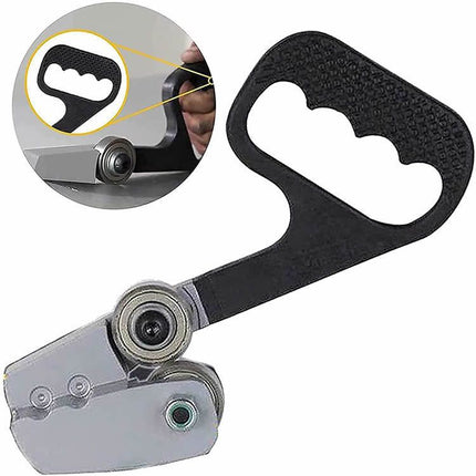 2 Pack Fast Metal Plate Cutter - Zinc Alloy and Steel Manual Sheet Metal Shear - Non-Slip Handle, Portable Handheld Cutting Tool for Aluminium, PVC Board and Thin Iron Sheets